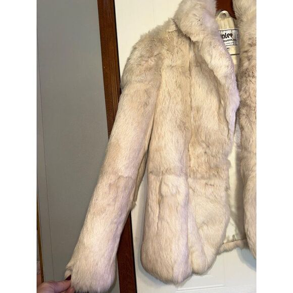 DanLee Outerwear Inc. Vintage Rabbit Fur Coat Size Medium - Picture 4 of 15